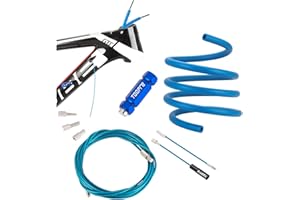 TorchPilot Bike Internal Cable Routing Tool Kit with Frame Foam Housing, Magnetic Guide for Brake/Shift/Hydraulic Lines (Steel Frames Not Compatible)