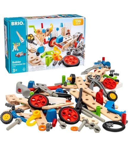 Constructor Nordic Raupenbaumaschine - 215 Teile Metallbaukasten Ab 8 Jahren