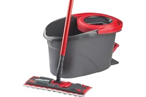 Vileda Easy Wring & Clean Ultra Mat - balai à plat + seau à pédale - set complet - ref 140827 Ancienne version