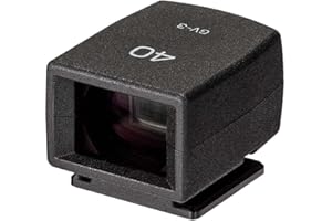 Ricoh Externer Mini-Sucher GV-3 Kompatible Modelle: Ricoh GR IIIx Optischer Sucher mit 40 mm Bildwinkel, der auf dem Blitzschuh befestigt Wird Sichtfeld ca. 85% 37828