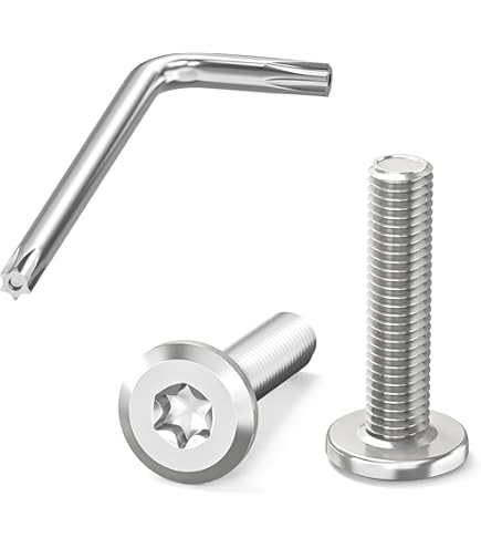 Vite A Testa Bombata Con Flangia - Acciaio Inox A2, Filettatura Totale, Torx TX (M5x12 Mm, 50 Pz) - Foto 11