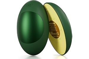 JEMULICE Hand Warmers Rechargeable, Electric Handwarmers Reusable 2 Pack 5000mAh, USB Pocket Warmers 2 in 1 Magnetic, 3 Levels Heat, Fast Heat, Ultra Thin Light Portable Idea Tech Gifts for Men, Women