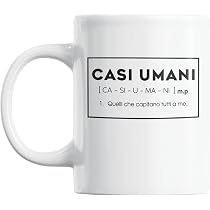 Tazza In Ceramica Divertente Con Utero 325 Ml - LookHUMAN Stampa Fronte/retro - Regalo Per Donna, Lavabile In Lavastoviglie
