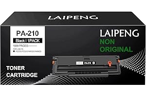 LAIPENG PA-210 PA210 PA 210 Cartuccia Toner PA-210E Nero Compatibile per Pantum P2502W M6500NW M6558NW M6600NW P2500W P2508W M6500N M6500W M6550NW M6552NW M6600N M6602NW M6608NW Stampanti