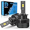 Ckeibt D2S LED Headlight Bulbs, Plug and Play, 12000LM Super Bright LED Bulbs, 90W 6000K Xenon White, Replacement OEM D2S D4S Xenon Bulbs, Pack of 2