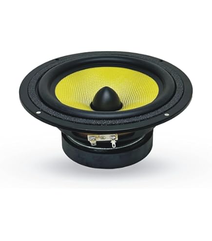 thumbnail image 2 of Goldwood Sound 120 Watt 8ohm Poly Mica 5" Speaker Midrange Black (GM-85/8 2 of 9