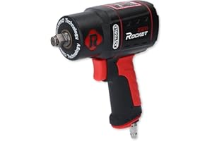 ‎KS TOOLS KS Tools Schlagschrauber Druckluft ROCKET II 1/2" 512.0002 2300Nm I Druckluft Schlagschrauber mit 8-Lamellen Luftmotor & Hochleistungs-Doppel-Hammer-Schlagwerk