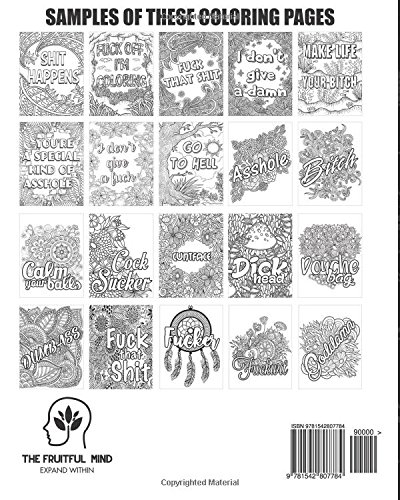 Swear Word Adult Coloring Book: Adult Coloring Book Featuring 30 Amazing Sweary Word Designs for Anger Release and Relaxation