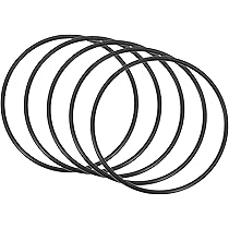 QUARKZMAN 63mm X 59mm X 2mm Nitrile Caoutchouc Joints Toriques X 10 Pièces Rond Joint Rondelle Pour Robinet Plomberie Réparation Étanchéité Connexion [ Noir