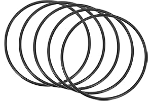 QUARKZMAN Nitrile Gomma O-Ring 70mm x 64mm x 3mm Guarnizioni di Tenuta Anelli Rubinetti Rotondo Guarnizione Rondella per Rubinetto Idraulica Riparazione Sigillatura Connessione, 5 Pezzi