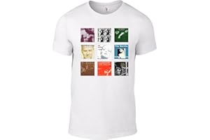 THE SMITHS & MORRISSEY THE SMITHS Morrissey CD Collection T-Shirt Print Cover Image inc. Queen is Dead