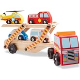 Melissa &amp; Doug Ahşap Acil Yardım Ara&ccedil;ları Taşıyıcı Tır
