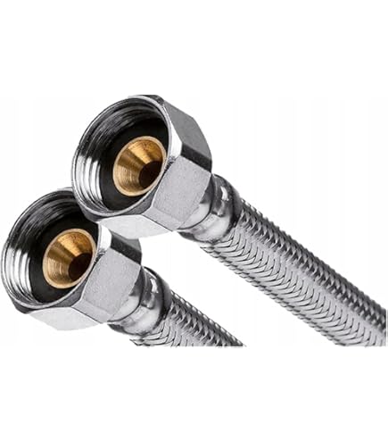 Edelstahl Trinkwasser Panzerschlauch 3/4 Zoll - DVGW Flexschlauch 500mm