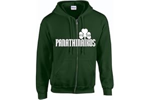 SRS-Textilservice Panathinaikos Athen Hooded Jacke Sweatjacke Hellas Griechenland Greece