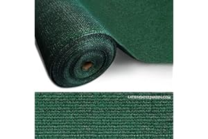 Suinga - Sichtschutznetz 1 x 50 Meter. 70% Sichtschutz. Dunkelgrün. Empfehlenswert in Gärten, auf Terrassen und zur Grundstücksbegrenzung.