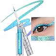 Charmacy Chameleon Liquid Eyeliner, Highly Pigmented, Metallic, MultiColor Shifting, Waterproof, Ultra-Fine Tip, Longwearing, Smudge-proof (#301)