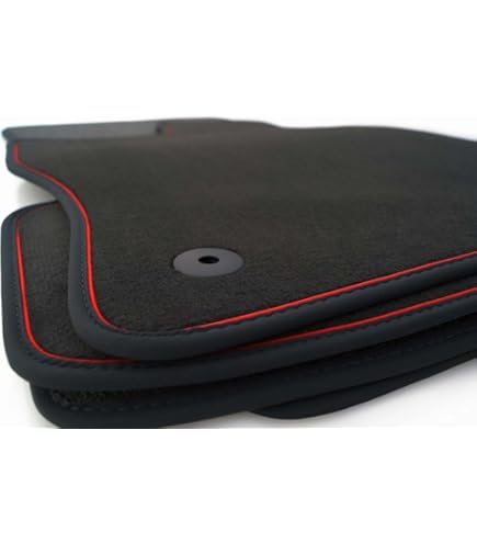 Wielganizator Automatte – Passend für Opel Astra J Schrägheck, Limousine, Kombi, 2009-2015 – Velours – Autozubehör - Auto Fußmatten – Fußmatte Auto – 2-teilig - schwarz