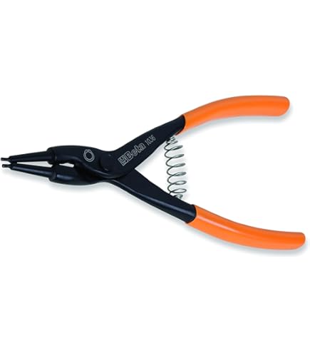 Pinza Knipex Per Anelli Di Sicurezza Esterni - Angolo 45°, 130mm, Bonderizzata Nera Per Meccanica Di Precisione - Foto 9