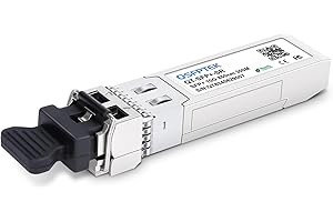 QSFPTEK 10G SFP+ Modulo 850nm 300M DDM LC Multimodale 10GBASE-SR SFP+ Transceiver per Cisco SFP-10G-SR, Ubiquiti UF-MM-10G, Mikrotik, Supermicro Altri switch aperti