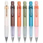 Serve Deep Mekanik Kurşun Kalem, Toprak Tonları, 0.7 mm, 6'lı Kutu