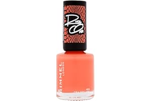 Rimmel London Rita Ora 60 Seconds Super Shine Nail Polish, Ora-Ngy Vibe - 404, 8 ml, Packaging May Vary
