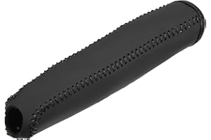 X AUTOHAUX Car Interior Handbrake Decoration Cover Protector Replacement Black