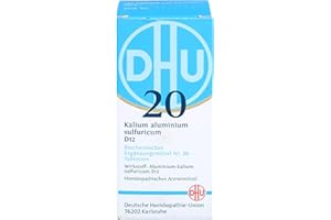‎DHU DHU Schüßler-Salz Nr. 20 Kalium aluminium sulfuricum D12 Tabletten, 200 St. Tabletten