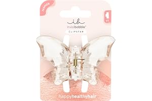 invisibobble Clipstar Diamond Butterfly (1 pezzo) - Fermaglio per capelli da donna e ragazza a forma di farfalla - Grande fermaglio per capelli sottili - Elegante accessorio per capelli con effetto
