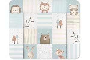 Julius Zöllner® Softy - Cambiador de pañales (75 x 75 cm, impermeable, lavable, certificado Öko-Tex Standard 100)