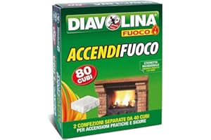 FACCO GIUSEPPE & C. S.P.A. DIAVOLINA MAXI ACCENDIFUOCO 80 CUBI.