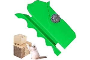 KELOPPASIT 3D Gedruckter Kartonschneider, Cat Scratcher Cardboard Cutter, Katzenförmige Kratzkarton Schneidemaschine, Kartonstreifen Strip Cutter Für Handgefertigte Katzenbetten