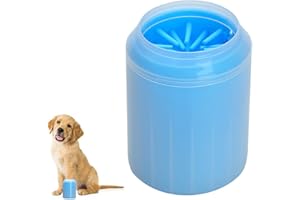 TOWEAR Limpiador de Patas de Perro, Gato, Cachorro, Cepillo de Silicona Desmontable para Limpiar la Huella de Barro de Arena Sucio para la Mascota Activa