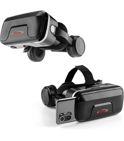 DESTEK V5 VR Casque Pour Téléphone Avec Anette, 110°FOV HD Anti