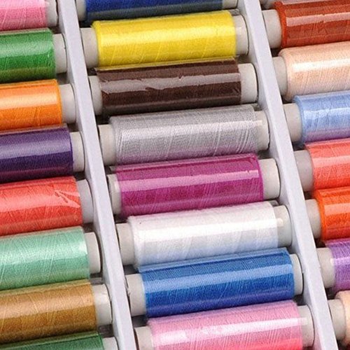 Gearmax® 39 Spulen Nähgarn Polyester Multi Farben Set Sewing Thread Nähset - 9