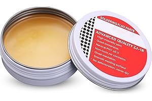 BOBIHONEY Lötpaste,Solder Paste,lötflussmittel,bleifrei Flussmittelpaste,Kolophonium Lötpasten Flussmittel,als Flussmittel zum Weichlöten zum Löten von oberflächenmontierbar Bauelemente, 50g