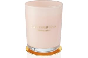 Cocorrína Candle Velas Aromáticas de Cera de Soja - Manzanilla Rosa, Vela de Cera Natural para el Hogar, duración hasta 46 horas, 420g Velas Perfumada