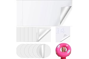 W RXKIOCS 14PCS TPU Patchs De Réparation Transparents Et Imperméables Patchs De Réparation Auto Adhésifs Adaptés à La Réparation Des Tentes Des Bateaux Gonflables Des Anneaux De Natation Des Doudounes