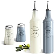 Cobenga 3-teiliges Salz- Und Pfefferstreuer-Set – 150 Ml Glas, Edelstahl-Deckel Mit Verstellbaren Löchern