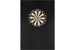 Dart Board Wall Protectors Heavy-Duty Removable Black Mat