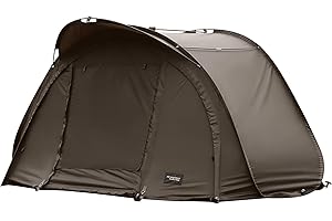MK-Angelsport Pop Up Bivvy (dimensioni: 252 x 131 x 124 cm) - Tenda da pesca, montaggio rapido