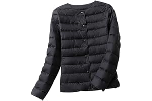 PEUIGNAO Plumifero Ultraligero Mujer Chaqueta Plumas Ligeros Mujer Plumífero Ligero Anorak Mujer Plumon Puffer Jacket Plumiferos Abrigo Pluma Mujer Plumones Abrigo Down Jacket Cazadora Plumas Mujer Plumíferos