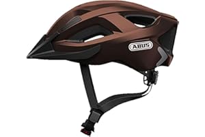 ABUS Aduro 2.0 Casco da città - Casco da bici a tutto tondo in design sportivo - Adatto al traffico cittadino - Per uomini e donne - Rame, Taglia L