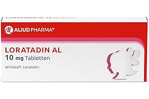 ‎AL ALIUD PHARMA LORATADIN AL 10 mg Tabletten Antiallergikum, 100 St. Tabletten