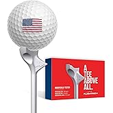FLIGHTPATH Premium Golf Tiş&ouml;rtleri - Golf Atış Mesafesini ve Hassasiyetini Artırmak İ&ccedil;in Tasarlanmış Dayanıklı Plastik Golf T