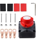 Coupe Circuit Batterie 2 Pièces - 12-48V 275A Pour Voiture Bateau Camping-car