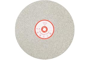 Toplionace 6" 150MM / 8" 200MM Grit 60-3000 Carborundum Disco Recubierto de Diamante Disco de Esmeril Disco de Esmeril Pulido Muela para Afilador de Cuchillos Joyería Jade (6" 150mm, 3000 Maschen)