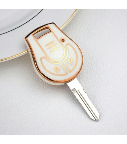 2-Pack Silicone Key Fob Cover Case For Nissan Altima, Sentra, Rogue (5-Button Remote)