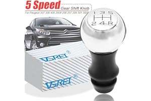YREKO VSREI Pomello Leva Cambio Manuale 5 Velocità Acciaio Inossidabile Gear Shifter