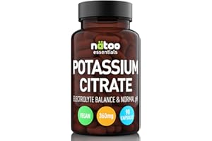 NÄTOO NATOO Essentials Potassium Citrate 360mg 90caps