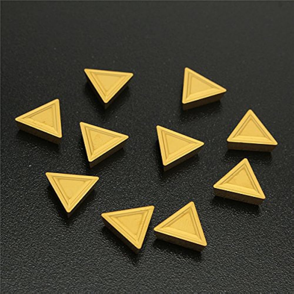 EsportsMJJ 10Pcs Tpmr 110304 Hartmetall-Einsätze Für Drehen Werkzeughalter